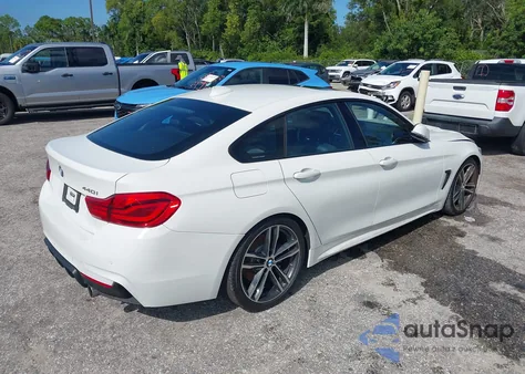 2019 BMW 440I Gran Coupe from USA, damaged, VIN WBA4J5C52KBM65791